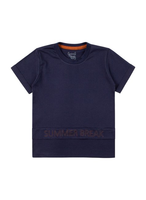 conjunto infantil masculino meia malhamoletinho summer break good boy 2