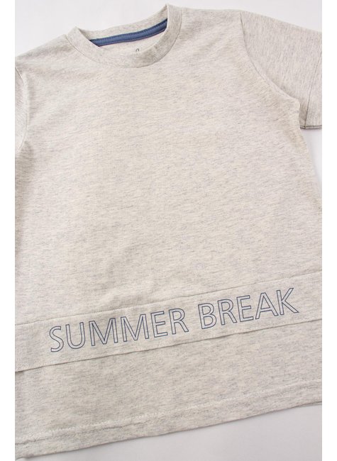 conjunto infantil masculino meia malhamoletinho summer break good boy 14