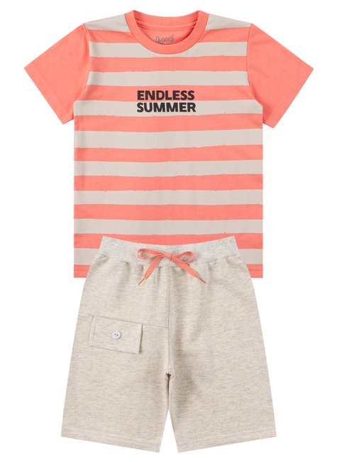 conjunto infantil masculino meia malhamoletinho endless summer good boy 11