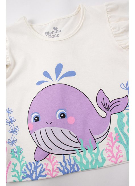 conjunto infantil feminino meia malhamoletinho cute menina doce 14