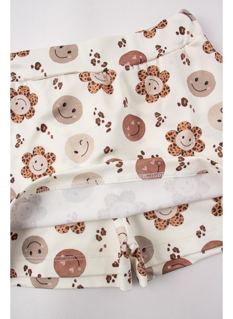 conjunto infantil feminino meia malhasuplex sublimado smile menina doce 5