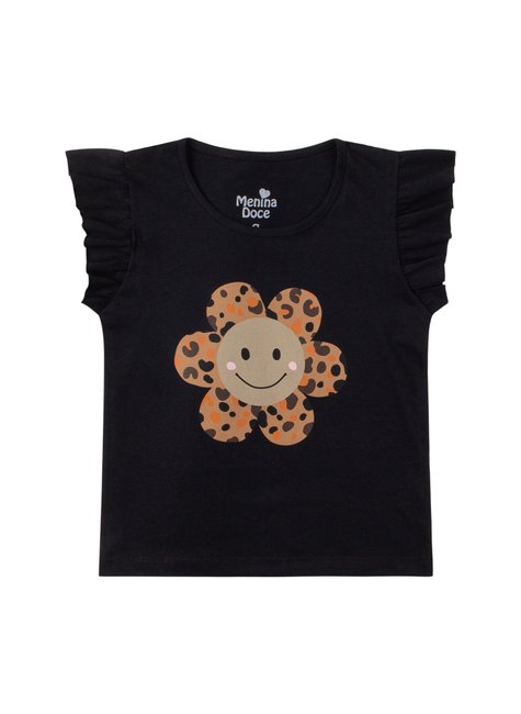 conjunto infantil feminino meia malhasuplex sublimado smile menina doce 7