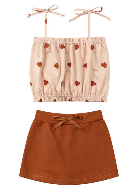 conjunto infantil feminino suplex sublimadomoletinho coracoes menina doce