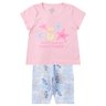 conjunto infantil feminino meia malhasuplex sublimado beach happy menina doce 6