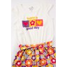 macacao infantil feminino meia malhasuplex sublimado flowers menina doce 2