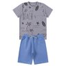 conjunto infantil masculino meia malhamoletinho beach good boy 11