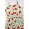 vestido infantil feminino suplex sublimado morangos menina doce 2