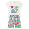 conjunto infantil masculino meia malhamoletinho sublimado adventure time good boy 6