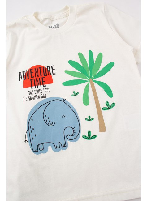 conjunto infantil masculino meia malhamoletinho sublimado adventure time good boy 9