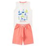 conjunto infantil masculino meia malhamoletinho happy sailing mino s