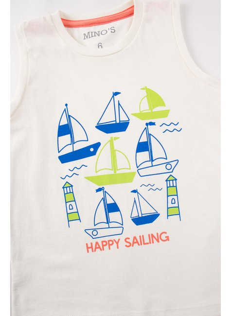 conjunto infantil masculino meia malhamoletinho happy sailing mino s 4