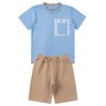 conjunto infantil masculino meia malhamoletinho brave good boy