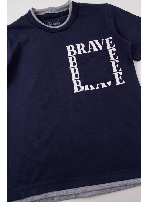 conjunto infantil masculino meia malhamoletinho brave good boy 14