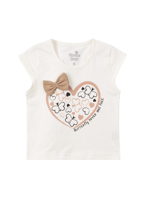 conjunto infantil feminino meia malhamoletinho lovely menina doce 2