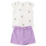 conjunto infantil feminino meia malhamoletinho delicada menina doce 6