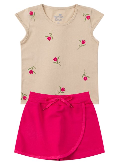 conjunto infantil feminino meia malhamoletinho delicada menina doce 11