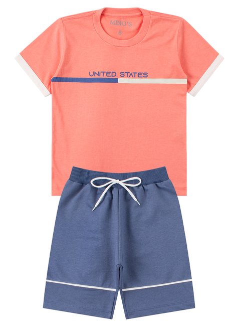 conjunto infantil masculino meia malhamoletinho united states mino s 6