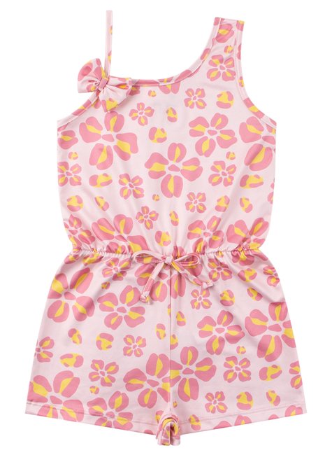 macacao infantil feminino suplex sublimado pretty menina doce