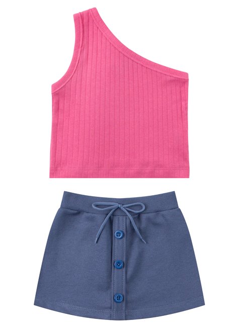 conjunto infantil feminino ribana caneladamoletinho charme menina doce 6