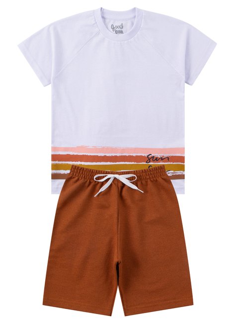 conjunto infantil masculino meia malhamoletinho sun sea good boy 6