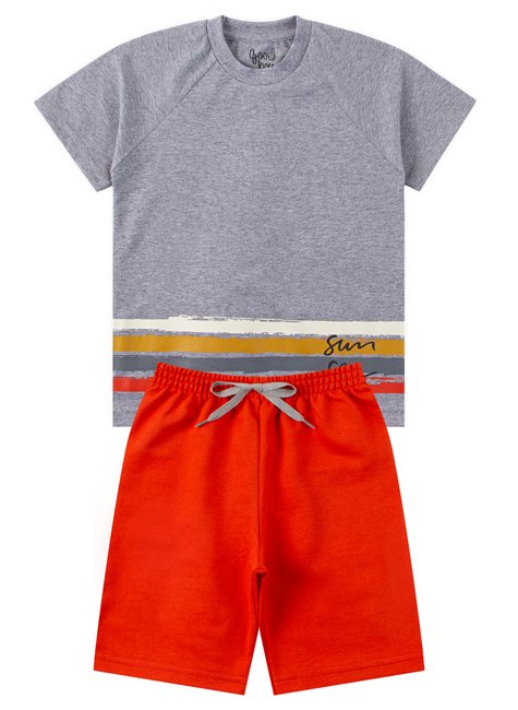 conjunto infantil masculino meia malhamoletinho sun sea good boy 11