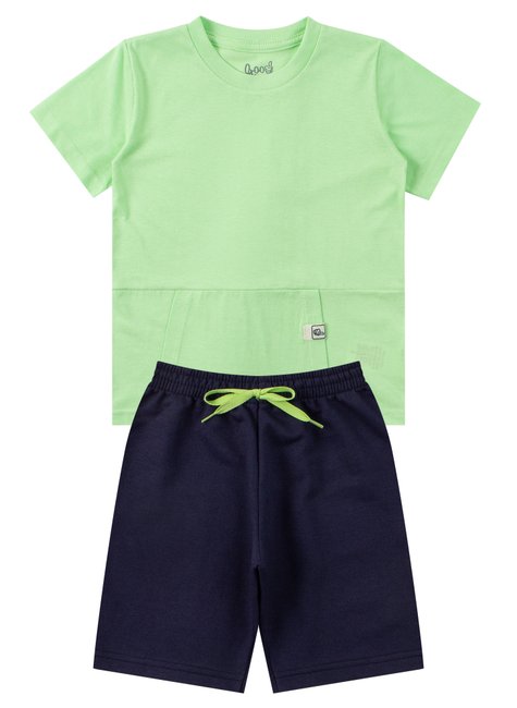conjunto infantil masculino meia malhamoletinho estilo good boy 11