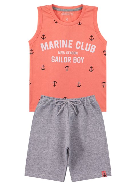 conjunto infantil masculino meia malhamoletinho marine club mino s 6