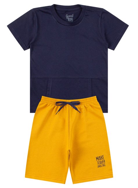 conjunto infantil masculino meia malhamoletinho cool good boy 6