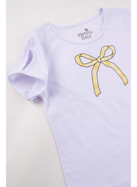 conjunto infantil feminino meia malhasuplex sublimado charme menina doce 6