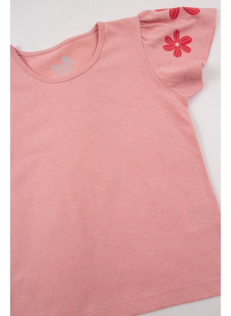 conjunto infantil feminino meia malhasuplex sublimado beautiful menina doce 14