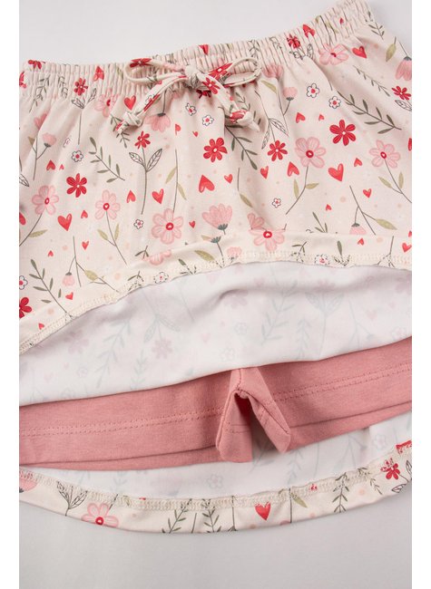 conjunto infantil feminino meia malhasuplex sublimado beautiful menina doce 15