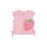 conjunto infantil feminino meia malhamoletinho strawberry menina doce 12