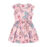 vestido infantil feminino suplex sublimado borboletas menina doce