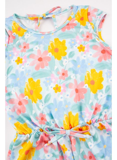 macacao infantil feminino suplex sublimado florido menina doce 2