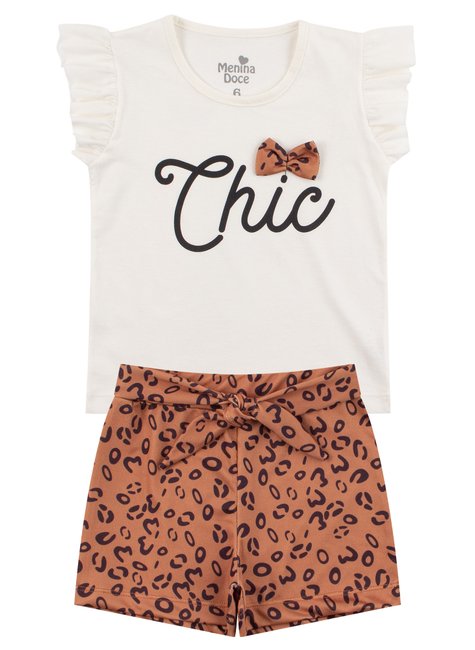 conjunto infantil feminino meia malhasuplex sublimado chic menina doce 6