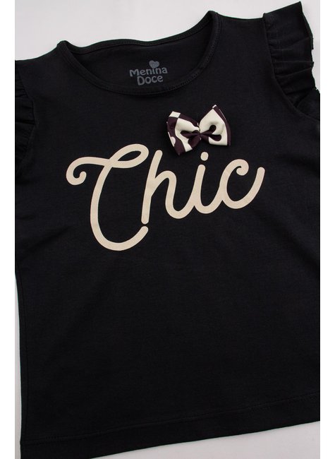 conjunto infantil feminino meia malhasuplex sublimado chic menina doce 14