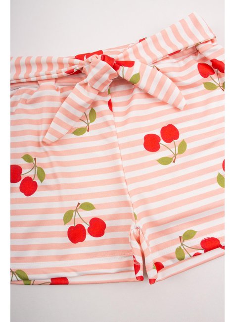 conjunto infantil feminino ribana caneladasuplex sublimado cherry menina doce 5