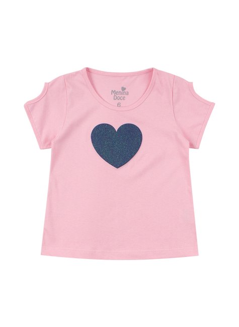 conjunto infantil feminino meia malhasuplex sublimado heart menina doce 2