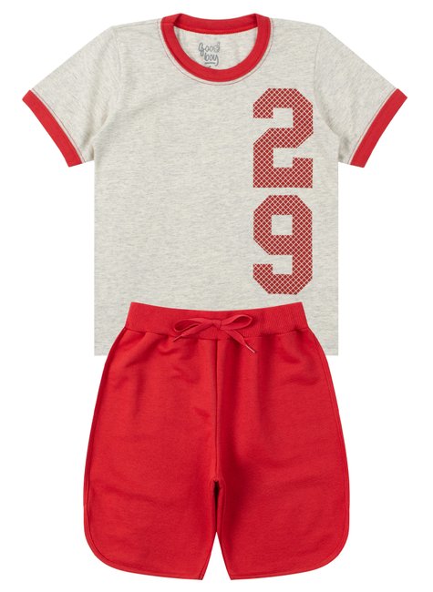 conjunto infantil masculino meia malhamoletinho estiloso good boy 11