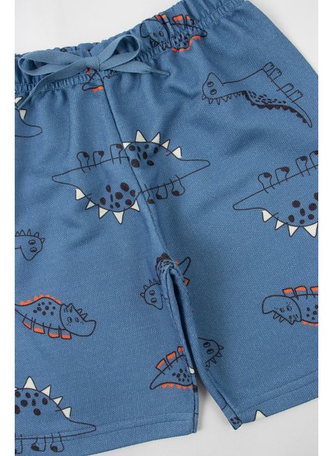 conjunto infantil masculino meia malhamoletinho sublimado dinossauros good boy 10