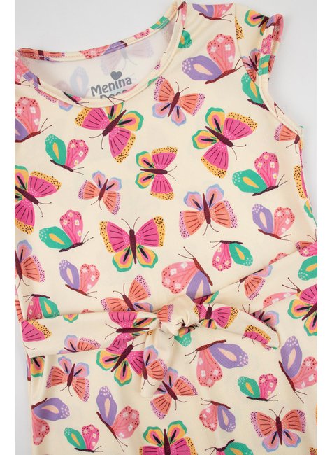 vestido infantil feminino suplex sublimado beautiful menina doce 4
