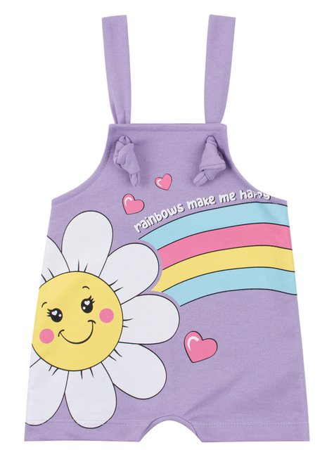 macacao jardineira moletinho body de bebe ribana canelada rainbow leninha baby 3