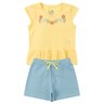 conjunto infantil feminino meia malhamoletinho bela menina doce 11