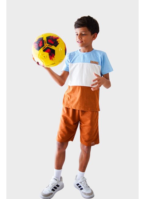 conjunto infantil masculino meia malhamoletinho estilo good boy