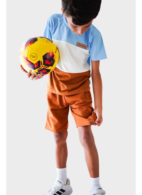 conjunto infantil masculino meia malhamoletinho estilo good boy 2
