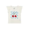conjunto infantil feminino meia malhasuplex sublimado cereja menina doce 2