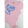 conjunto infantil feminino meia malhamoletinho love menina doce 4