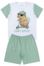 pijama infantil masculino meia malha capy style my dream boys