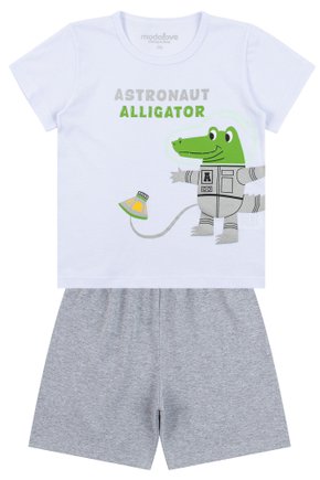 Pijama Infantil Masculino Meia Malha Astronaut - My Dream Boys
