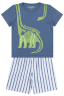 pijama infantil masculino meia malhameia malha estampada dinossauro my dream boys 2